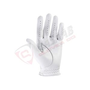 USA-American-Flag Printings Femmes Vente en gros Cuir souple Couleur blanche Respirant Anti-dérapant Gants de golf professionnels à deux mains - Product Image 3