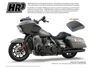 <span class=keywords><strong>HR3</strong></span>-kit de carrocería para motocicleta, kit Industrial de ABS, color gris y plateado, para Harley CVO Road Street Glide 14-Up, 90100021 - Product Image 5