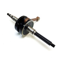 Vilebrequin de Compétition en Acier LF pour Scooter Mbk Booster Stunt 50 Yamaha Target Slider Bws Zuma 50cc 2 Temps Pièce de Rechange