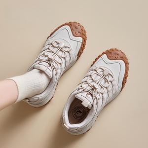 Chaussures de randonnée sportives pour femmes, semelle épaisse, imperméables, respirantes, à lacets, résistantes à l'usure, amortissantes - Product Image 2