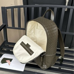 Zaini in Vera <span class=keywords><strong>Pelle</strong></span> Intrecciata all'Ingrosso o Personalizzati, Borse da Viaggio, Borse per Laptop, Zaini Casual alla Moda in <span class=keywords><strong>Pelle</strong></span> Bovina per Uomo o <span class=keywords><strong>Donna</strong></span> - Product Image 6
