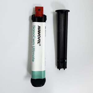 <span class=keywords><strong>Ciment</strong></span> Résine <span class=keywords><strong>Dentaire</strong></span> Dentex à Double Durcissement, Auto-adhésif, Double Tube, Haute Flexibilité et Durabilité <span class=keywords><strong>pour</strong></span> Couronnes et Ponts Dentaires - Product Image 1