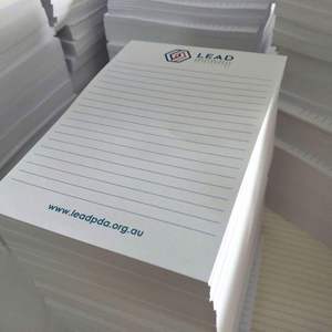 Blocs-notes de bureau personnalisés avec logo imprimé A4, de haute qualité, faciles à détacher, pour une utilisation promotionnelle - Product Image 3