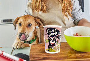 Label privé 50g complément alimentaire humide pour chiens soupe à base de viande riche en porc jambon épinards et carottes nutrition de qualité supérieure - Product Image 4