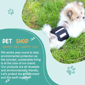 धोने योग्य पुरुष कुत्ते के पेट बैंड धोने योग्य पुरुष कुत्ते पेट लपेटें कुत्ते डायपर पुरुष - Product Image 4