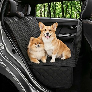 Housse de siège auto imperméable pour chien, protection en cuir pour siège arrière de voiture, pour animaux de compagnie - Product Image 3