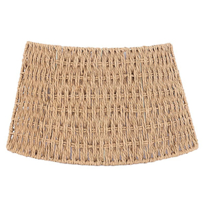 Rok pohon Natal dekoratif rumah pertanian 24 inci kerah pohon kertas bulat untuk penggunaan pesta dan rumah - Product Image 4