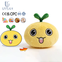 UYEAH CPC OEM/ODM – Nouveaux jouets en peluche personnalisés en forme de fruits, oreillers doux et mignons, figurines de dessins animés orange, peluches Crange pour cadeaux