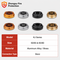 Raccord de tuyau d'incendie Storz en alliage d'aluminium de haute qualité, réducteur DN50 à DN65, DN65 à DN80, raccord rapide, livraison directe d'usine