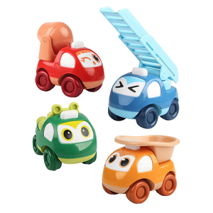 Schattige Cartoon Engineering Voertuig Speelgoed Kinderen Traagheidsauto Set Speelgoed Baby Vroege Educatie Educatief Speelgoed - Product Image 1