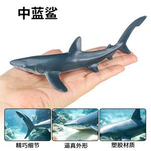 Le modèle <span class=keywords><strong>de</strong></span> jouet <span class=keywords><strong>de</strong></span> simulation <span class=keywords><strong>de</strong></span> requin transfrontalier yxs présente des requins bleus, des mako, des requins blancs et des requins marteau. - Product Image 4