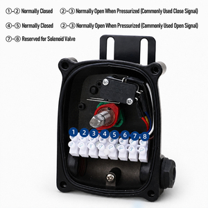 DQ Wholesale Valve Position Monitor with IP67 Enclosure for Ball Butterfly Valve Oil Gas Pipeline Namur Limit Switch Box - Product Image 5