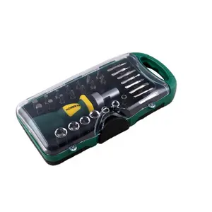 30pcs 1/4 ''Ratchat chiave cacciavite bits set combinazione di riparazione Auto Auto kit di utensili a mano set presa