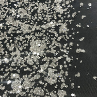 Vente en gros paillettes broderie paillettes dentelle perles voile tissu broderie paillettes