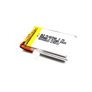 新しいデザイン3.7V 560Mah 602540フレキシブルリチウムイオンリチウムポリマーバッテリー