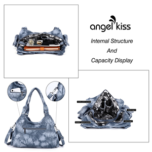 天使之吻女式小众欧美风格豹纹时尚单肩斜挎包批发 - Product Image 4