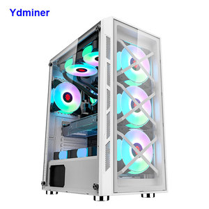 Guangzhou auf Lager Weiß/Schwarz/Pink Gehäuse Gamer <span class=keywords><strong>Atx</strong></span> Gehäuse <span class=keywords><strong>Computer</strong></span> gehäuse Desktop PC Schrank WJ210F - Product Image 6