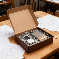 Boîtes d'emballage personnalisées, boîte en carton ondulé imprimée pour chaussettes, laminage UV pour l'expédition et l'envoi postal