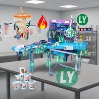 Machine d'impression automatique de gobelets en plastique LY-900-TP
