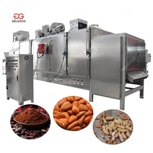 LFM Small Nut Peanut Roaster Machine Cocoa Bean Roasting Machine Roaster for Cocoa