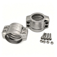 Collier de sécurité en acier inoxydable 40 mm (1-1/2 po) EN14420-3 DIN 2817 pour raccord de tuyau