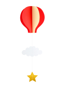 Trois dimensions amour ballon à Air chaud nuage pendentif nouveau Design maternelle Festival fête d'anniversaire décoration fournitures - Product Image 5