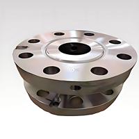 Bride forgée haute pression sur mesure en acier inoxydable et acier au carbone, raccord de tuyauterie de grand calibre, bride industrielle à col soudé et à enfiler