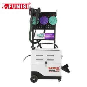 FUNISI new design body work dry sanding paint machine essential tools for sanding hot coat surfboard central dust extraction