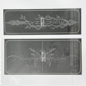 Herbal Juice Semi Permanent <b>Tattoo</b> Stickers Eco Friendly Waterproof <b>Paper</b> Face Arm Hand Custom Long Lasting 15 Days - Product Image 3