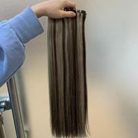 Qualité Luxe Meilleure Vente 15A Tissage de Cheveux Humains à Cuticules Alignées Non Traités Bruts Double Tirage Couleur Piano Lots de Cheveux Humains