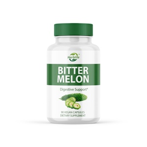 แคปซูลมะระ OEMODM เสริมสร้างระบบภูมิคุ้มกัน กระตุ้นการเผาผลาญ ช่วยระบบย่อยอาหาร อาหารเสริมเพื่อสุขภาพ มังสวิรัติ ปราศจาก GMO ปราศจากกลูเตน - Product Image 1