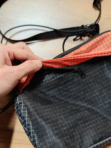 Sac bandoulière unisexe de haute qualité pour l'extérieur, en nylon Ripstop, sac banane croisé, sac de voyage pour accessoires - Product Image 2