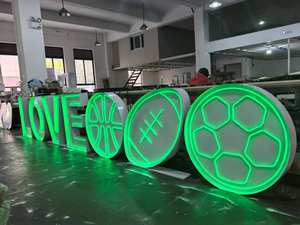 Lettres et chiffres géants en métal RGB néon de 3 à 4 pieds pour la décoration de mariage, les célébrations de remise des diplômes, les locations pour fêtes - Product Image 5