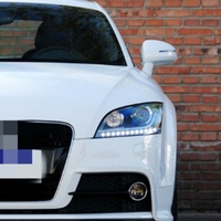 Nouveau couvercle de phare PC pour 2008-2014 TT TTS R8 2009 2010 2011 2012 2013 2014 couvercle de lentille de phare en verre transparent accessoire de lumière de voiture