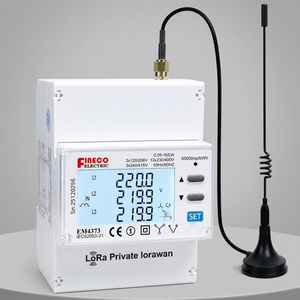 Compteur intelligent triphasé <span class=keywords><strong>Fineco</strong></span> EM4373-LoRa 3*230/400V 5(6)A LoRaWAN multi-fréquence, classe 1.0, précision élevée, léger et durable - Product Image 1