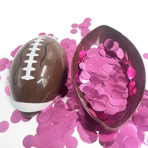 Le migliori forniture per feste rivelano il genere del Rugby Touchdown blu e rosa polvere Kit per rivelare il genere forniture per bambine - Product Image 6