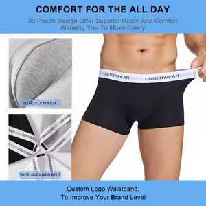 Sous-vêtements fantaisie pour hommes de haute qualité fabriqués par le fabricant, caleçons longs en coton pour hommes, vente en gros de caleçons pour hommes, boxer pour hommes - Product Image 2