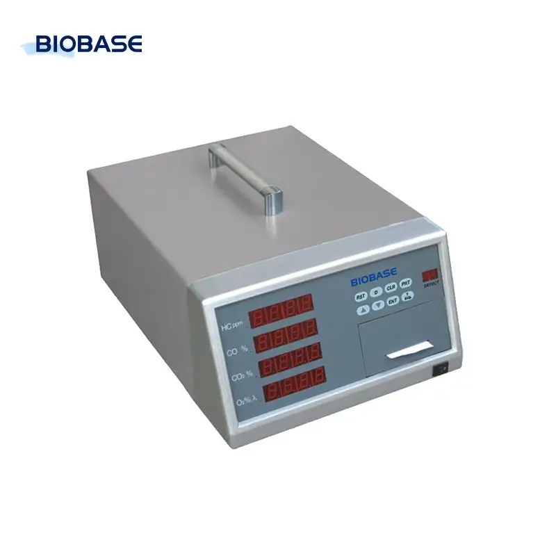 Biobase Automobile Exhaust Analyzer Automotive Gas Detects Five Gases For Gasoline Engine Automobile Exhaust Gas Analyzer