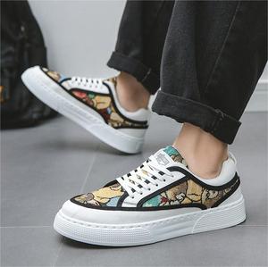 Nhà Máy Bán Buôn 2024 Cao Su Dập Nổi Giày Vải Có Mâm Thể Thao Mặc Người Đàn Ông Thở Của Giày - Product Image 5