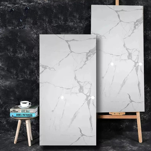 Diseño moderno China <span class=keywords><strong>Autonivelante</strong></span> Gran formato (1200x600) Azulejo de piso de porcelana de cerámica blanca esmaltado Parece mármol Portugal - Product Image 1