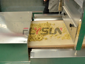 Séchoir tunnel à micro-ondes électrique automatique Flysun à commande PLC pour la stérilisation et le séchage du tofu sur convoyeur (304) - Product Image 4