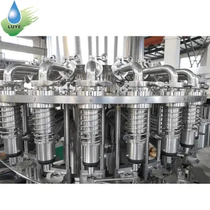 Small scale 3000BPH milk tea / concentrate fruit mango orange juice processing equipment complete filling production line