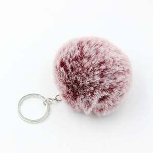 Coloré <span class=keywords><strong>Pom</strong></span> <span class=keywords><strong>Pom</strong></span> Porte-clés Faux Fourrure Boule Pompons Porte-clés Frost personnalité <span class=keywords><strong>Pompon</strong></span> en peluche Porte-clés pour fille femme sac charme cadeau - Product Image 6