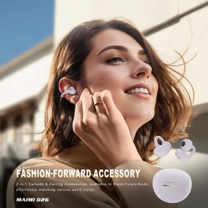 หูฟังแบบหนีบหู Maimi OEM พร้อมโลโก้สั่งทำ หูฟังไร้สาย BT5.4 สำหรับเล่นกีฬา กันน้ำ หูฟังแบบหนีบซิลิโคน OWS - Product Image 6