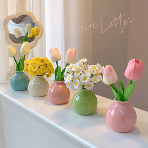 アールデコ調 ハンギングオーナメント 装飾用 花瓶 ミニサイズ オフィス リビング 寝室 インテリア 卸売 - Product Image 1