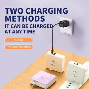 ที่ชาร์จ USB ของขวัญคริสต์มาส5200มิลลิแอมป์แบตสำรองไร้สายสินค้าส่งเสริมการขายพร้อมปลั๊กเสริมสำหรับใช้ในบ้านและท่องเที่ยว - Product Image 6