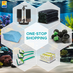 Filtre à éponge bio en plastique écologique XINYOU, accessoire d'<span class=keywords><strong>aquarium</strong></span> 5W, filtre pour poissons <span class=keywords><strong>100L</strong></span>, filtre d'espace de salon, boîte XY-2865 - Product Image 5