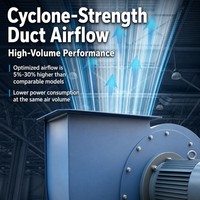Premium Verpackungsmaschine Luftversorgung Kompakter Direktantrieb Hochdruck Vibrationsarmer Zentrifugalventilator Industrielles Luftgebläse