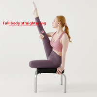 Banc d'inversion pliable réglable en fonte pour yoga et exercices, chaise de sécurité en métal pour la maison, charge maximale 200 kg