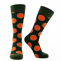 Chaussettes de basketball athlétiques pour hommes en coton ODM, mode décontractée, montantes, à motif géométrique jacquard, anti-frottement, respirantes et antidérapantes